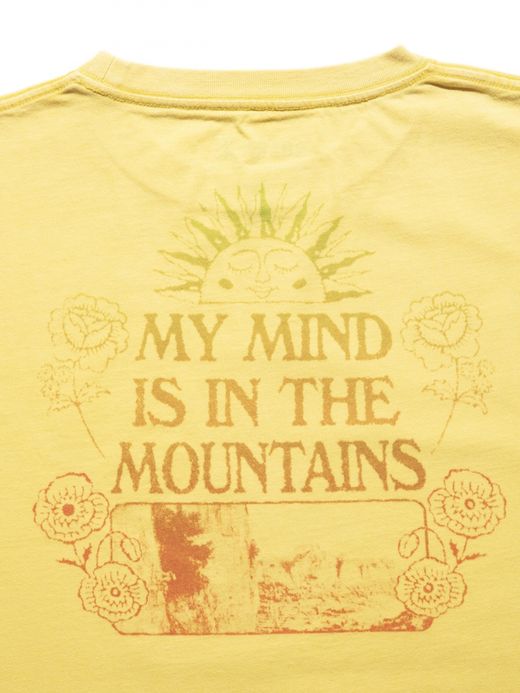 ROARK REVIVAL "MOUNTAIN MINDED" TEE / Yellow