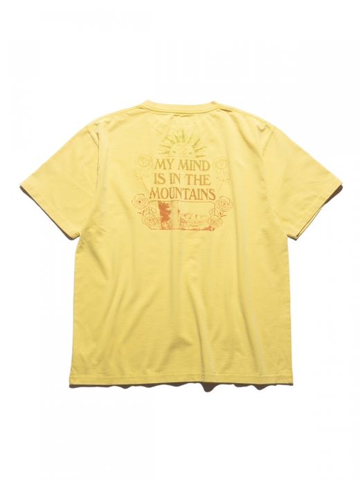 ROARK REVIVAL "MOUNTAIN MINDED" TEE / Yellow