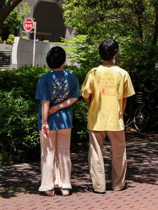 ROARK REVIVAL "MOUNTAIN MINDED" TEE / Yellow