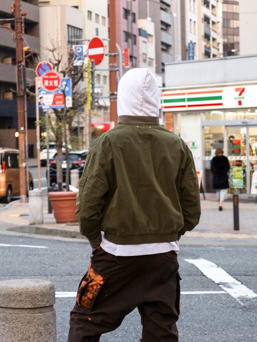 ANACHRONORM TYPE G-8 FLIGHT JACKET / Olive