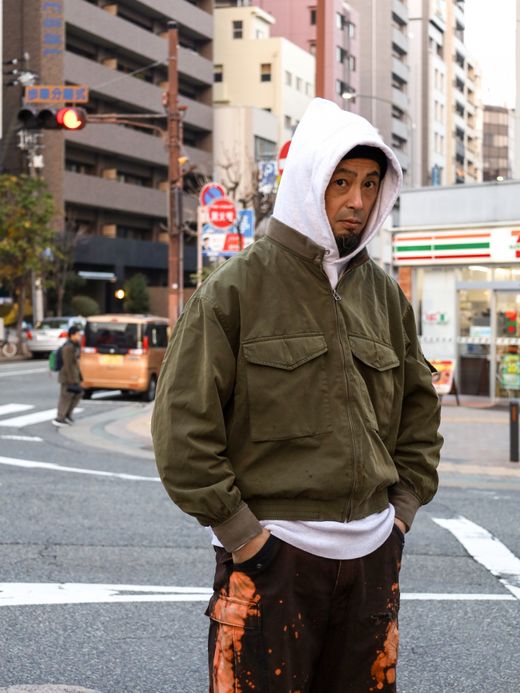 ANACHRONORM TYPE G-8 FLIGHT JACKET / Olive