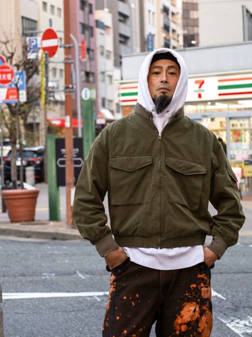 ANACHRONORM TYPE G-8 FLIGHT JACKET / Olive