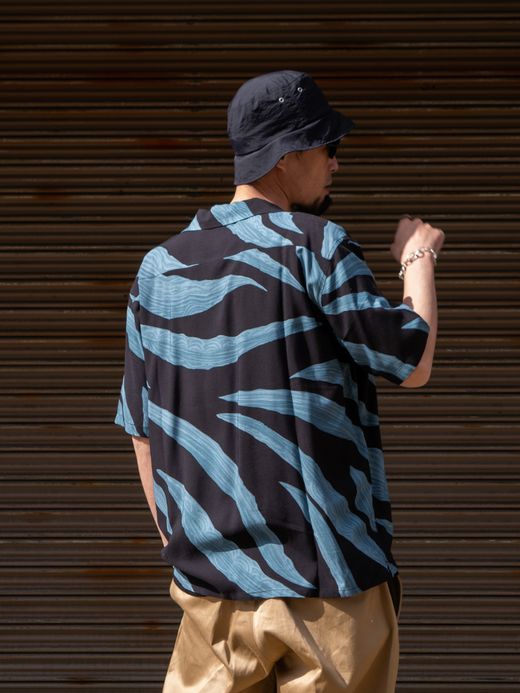 ROARK REVIVAL "PULQUE GONZO" S/S WOVEN / Black