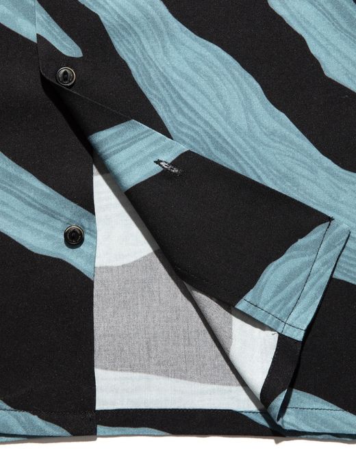 ROARK REVIVAL "PULQUE GONZO" S/S WOVEN / Black