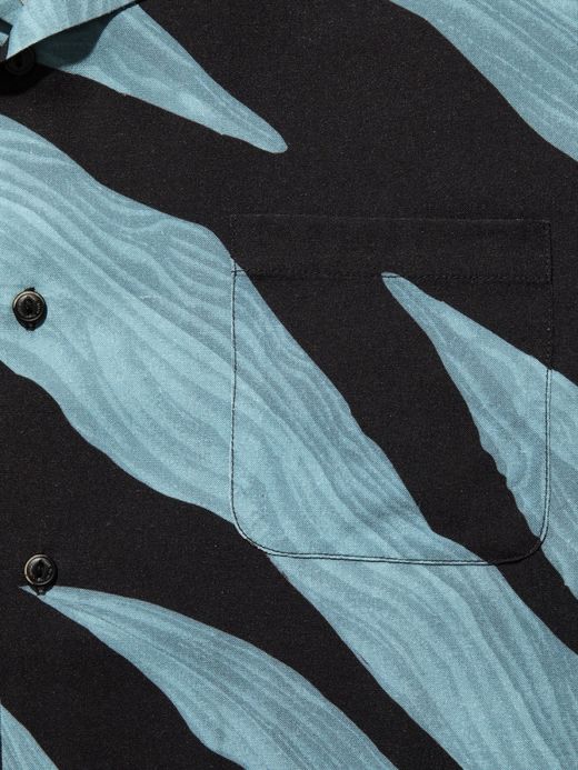 ROARK REVIVAL "PULQUE GONZO" S/S WOVEN / Black