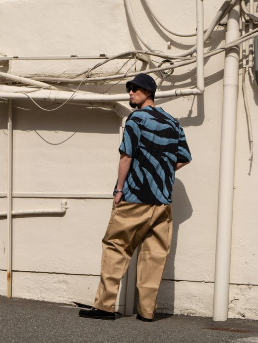 ROARK REVIVAL "PULQUE GONZO" S/S WOVEN / Black