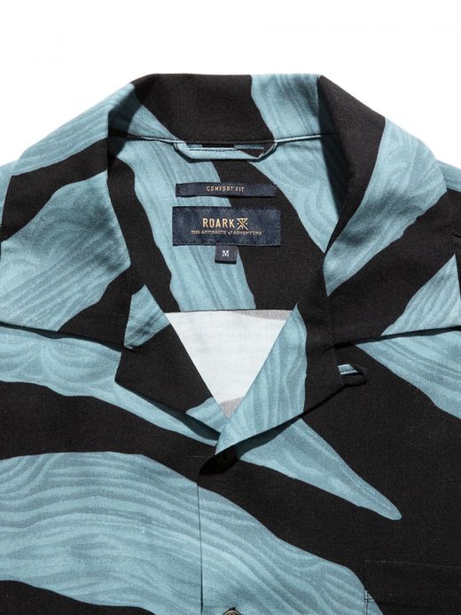 ROARK REVIVAL "PULQUE GONZO" S/S WOVEN / Black