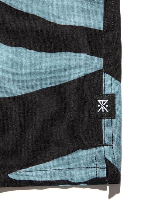 ROARK REVIVAL "PULQUE GONZO" S/S WOVEN / Black