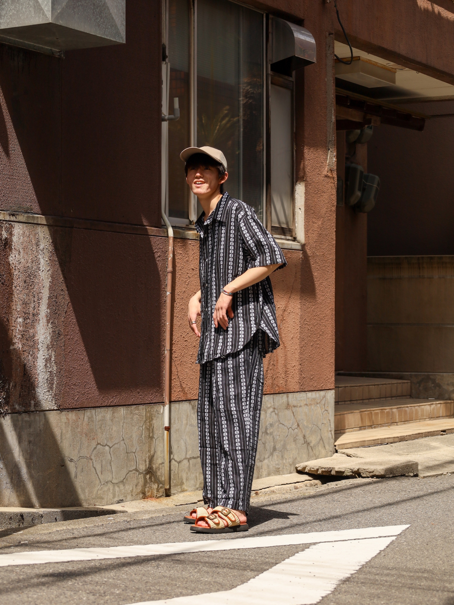 AMBERGLEAM JINBEI DAILY SHIRT / 3colors | FLATBUSH（フラット