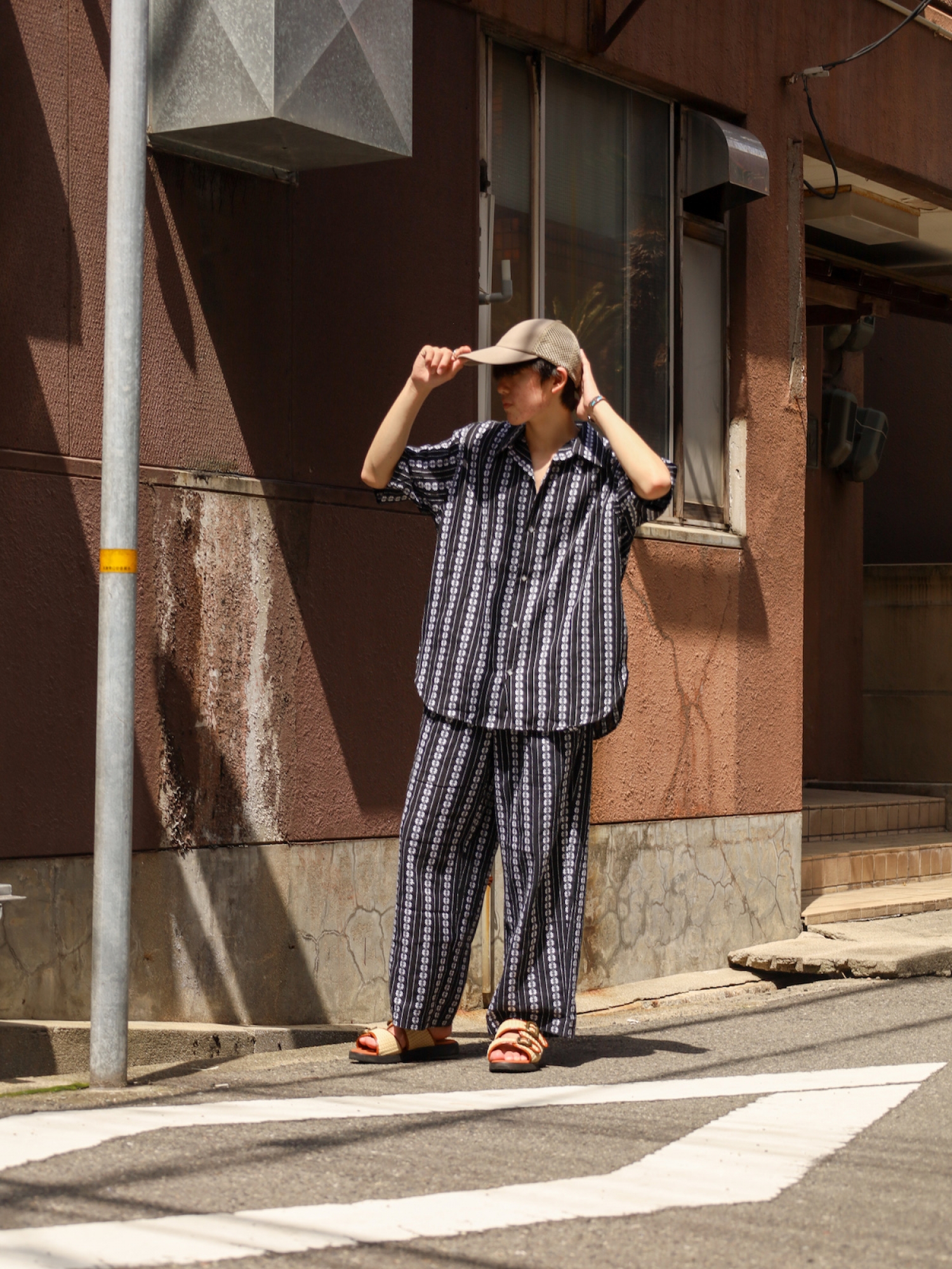 AMBERGLEAM JINBEI DAILY SHIRT / 3colors | FLATBUSH（フラット