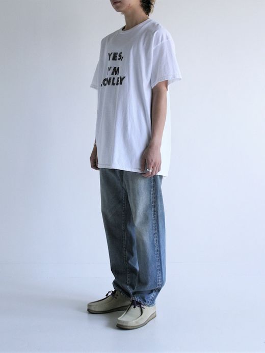 ANACHRONORM SUB MESSAGE S/S T-S / White