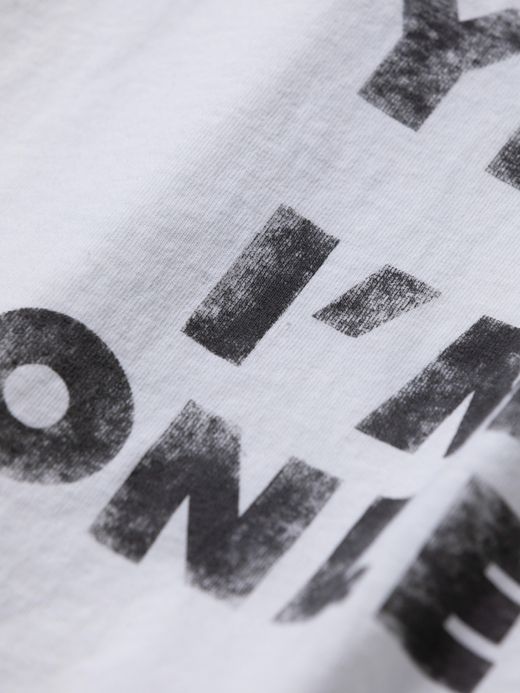 ANACHRONORM SUB MESSAGE S/S T-S / White
