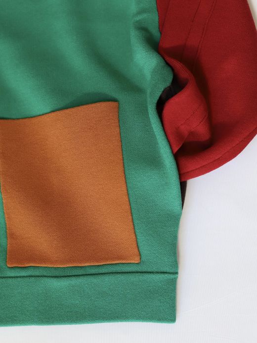 AMBERGLEAM JACQUARD KNIT DRIVERS JACKET / Block