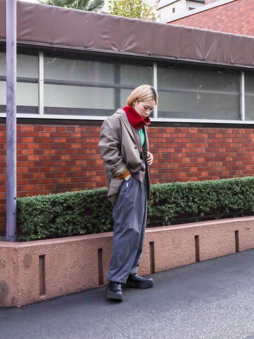 AMBERGLEAM JACQUARD KNIT DRIVERS JACKET / Block