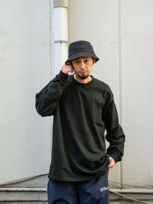 S.F.C BASIC L/S TEE / Black