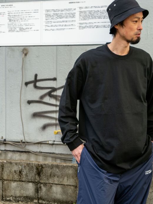 S.F.C BASIC L/S TEE / Black