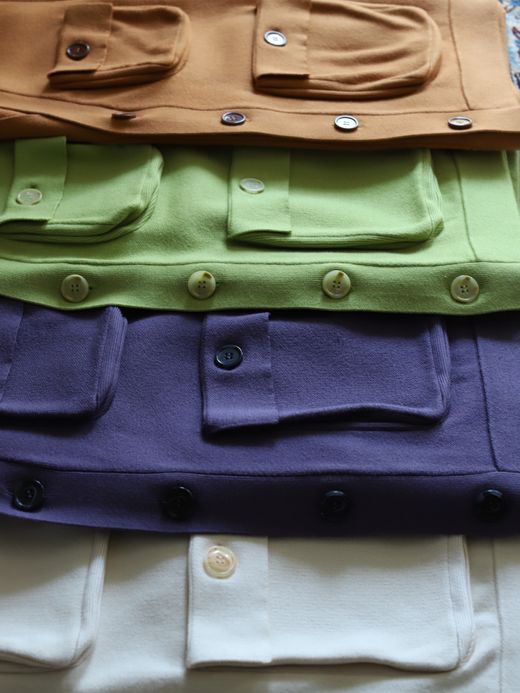 AMBERGLEAM FISHERMAN KNIT VEST / Grape