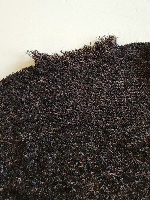VOO PAPER MIX KNIT / Black