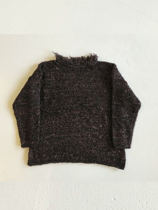 VOO PAPER MIX KNIT / Black