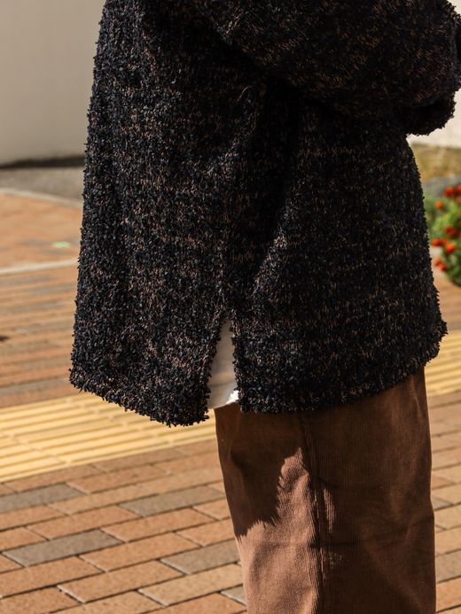 VOO PAPER MIX KNIT / Black