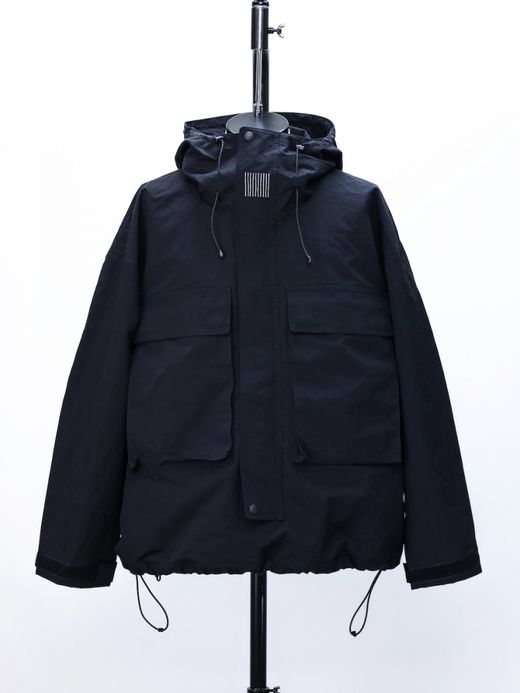 S.F.C NYLON HOODIE JACKET / Black