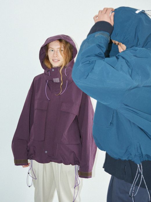 S.F.C NYLON HOODIE JACKET / Black