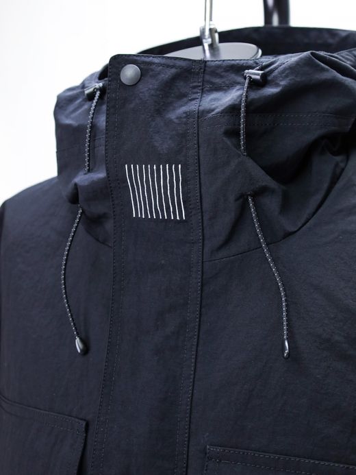 S.F.C NYLON HOODIE JACKET / Black