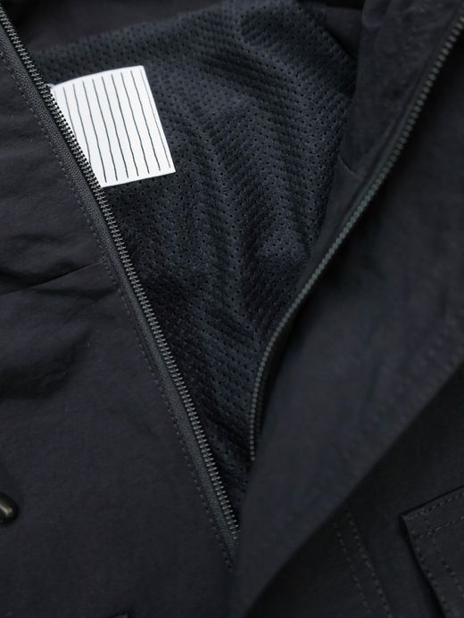 S.F.C NYLON HOODIE JACKET / Black