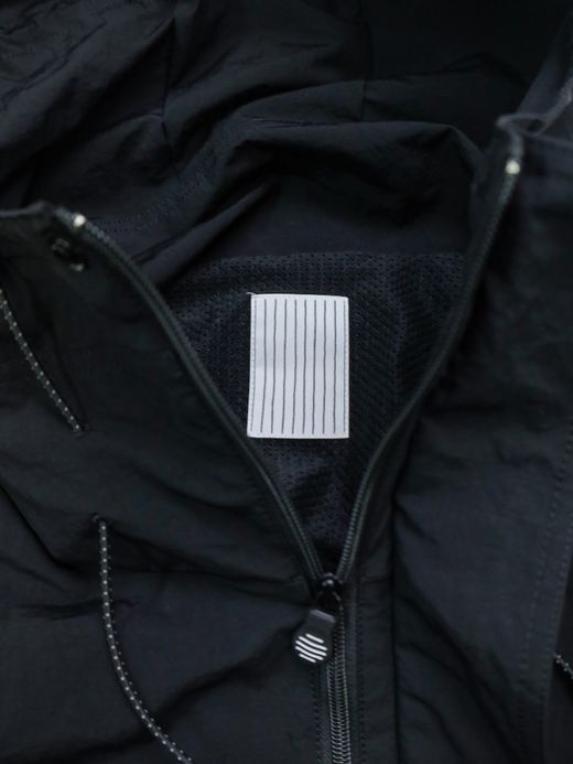 S.F.C NYLON HOODIE JACKET / Black
