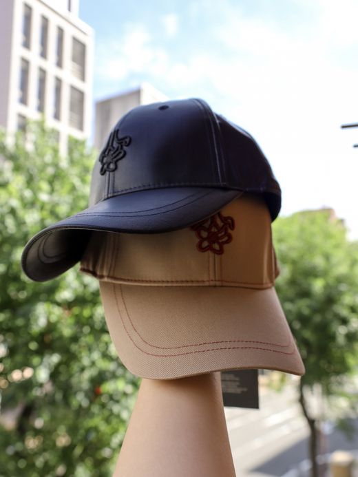 AMBERGLEAM EMBROIDERY LOGO CAP / 2colors