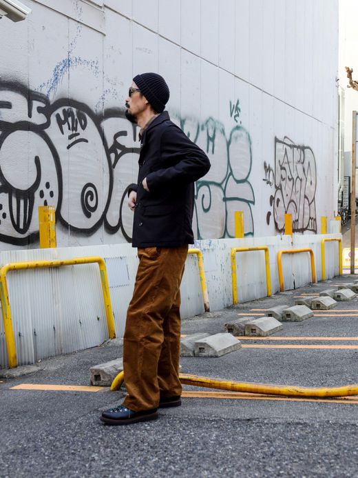 THE UNION P DECK JACKET / Black