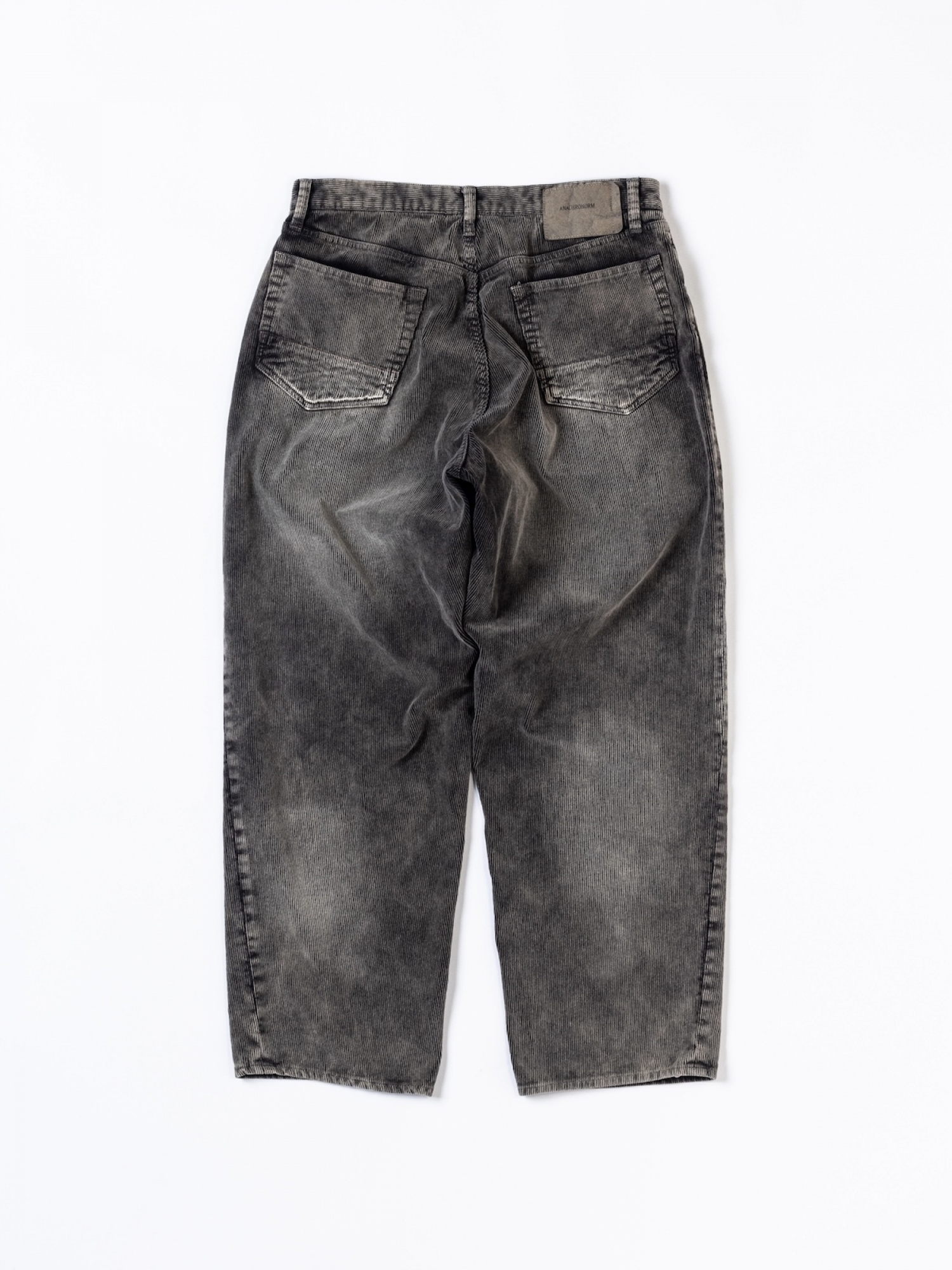 ANACHRONORM SULFUR DYED CORDUROY 5P WIDE PANTS / Sulfur