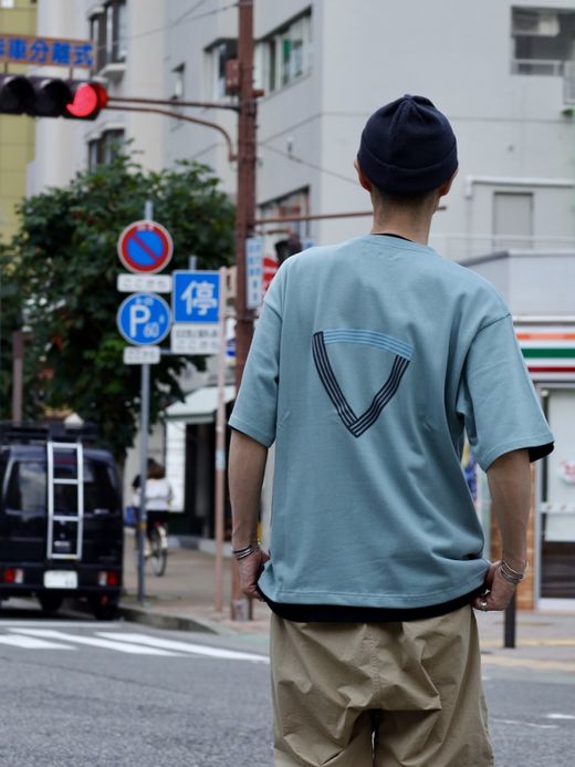 ANACHRONORM ANACHROVOOM S/S T-S / Smoky green