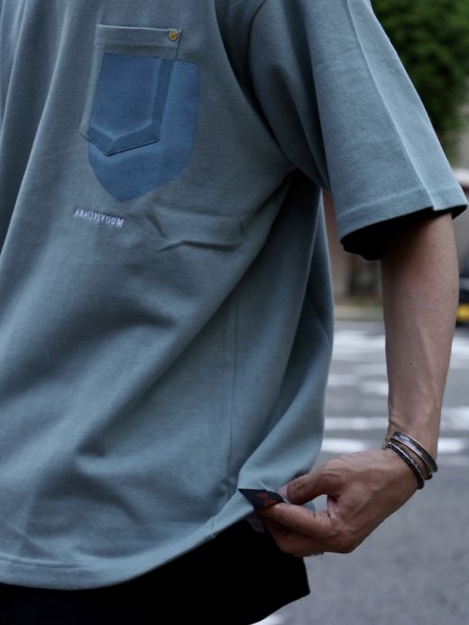 ANACHRONORM ANACHROVOOM S/S T-S / Smoky green