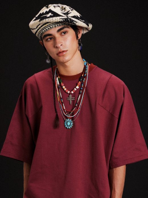 AMBERGLEAM HIGH TWIST PANEL T-SHIRT / 4colors