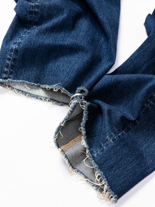 ANACHRONORM REMAKED 80’S WIDE 5P PANTS / Indigo