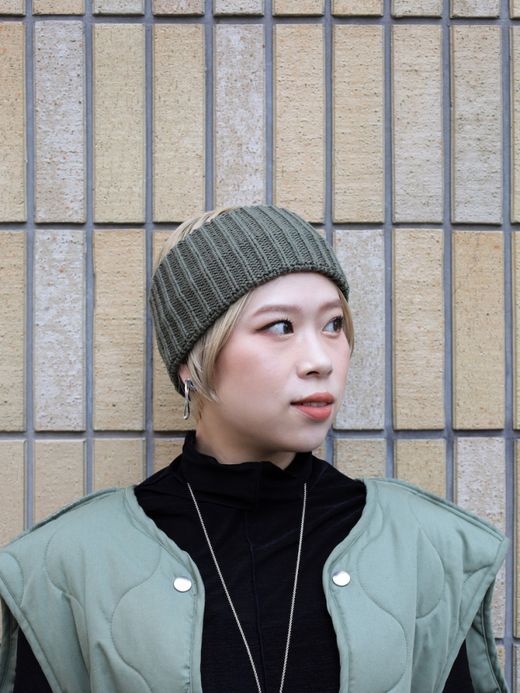 AMBERGLEAM KNIT HAIR BAND / 3colors