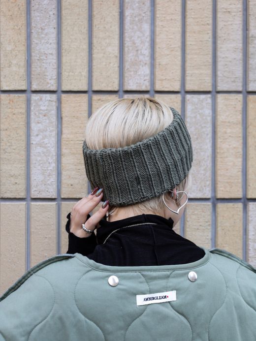 AMBERGLEAM KNIT HAIR BAND / 3colors