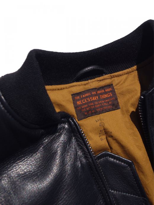 THE UNION TF-8 LEATHER JACKET / Black
