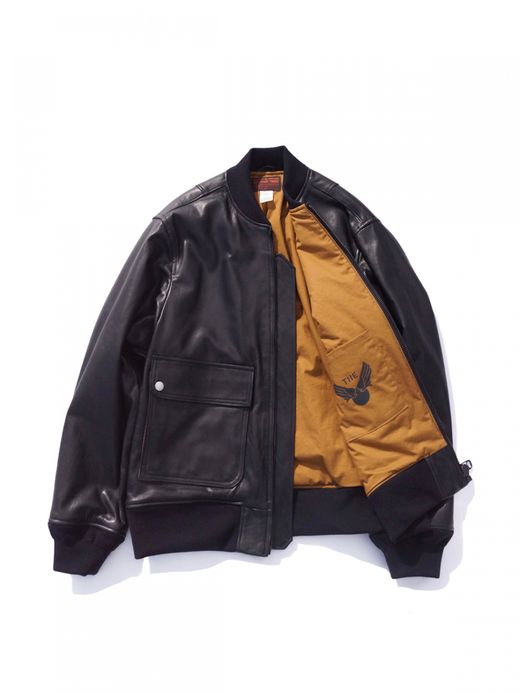 THE UNION TF-8 LEATHER JACKET / Black