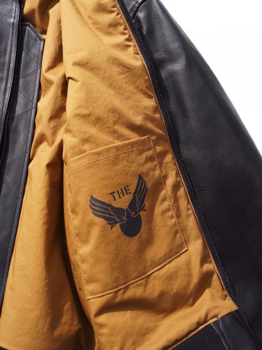 THE UNION TF-8 LEATHER JACKET / Black