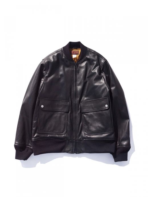 THE UNION TF-8 LEATHER JACKET / Black