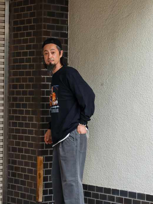 JHANKSON DREAMING GIRL L/S TEE / Black