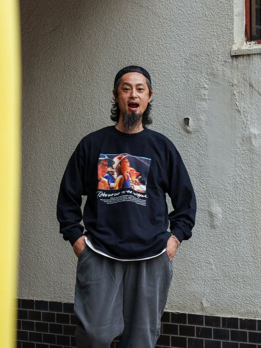 JHANKSON DREAMING GIRL L/S TEE / Black
