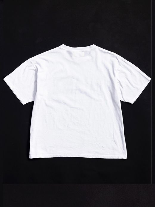ANACHRONORM COLLEGE PRINT S/S T-S / White