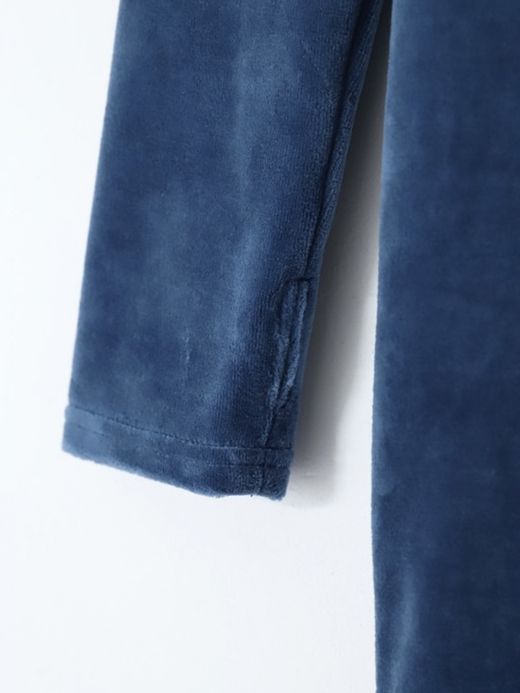 AMBERGLEAM VELVET PILE SLIT DRESS / 3colors