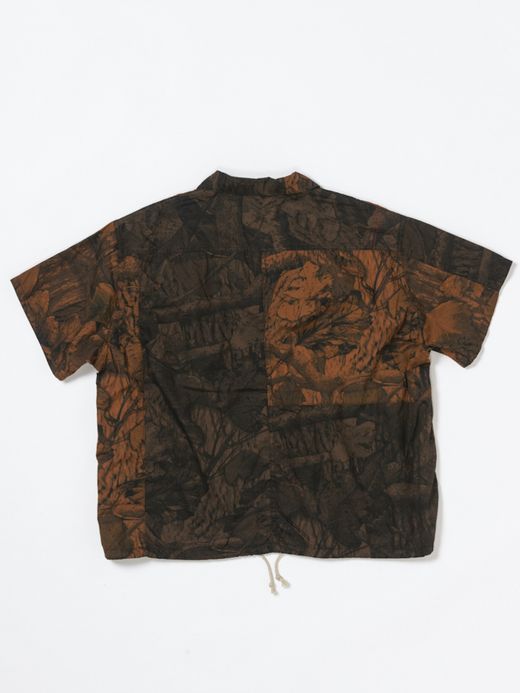 ANACHRONORM PATCH WORK S/S COVERALL SHIRT / Orange