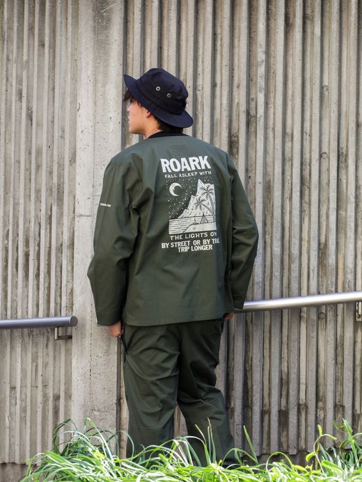 ROARK REVIVAL "NATURAL LIGHT" ENGINEER SHIRTS JACKET / Army