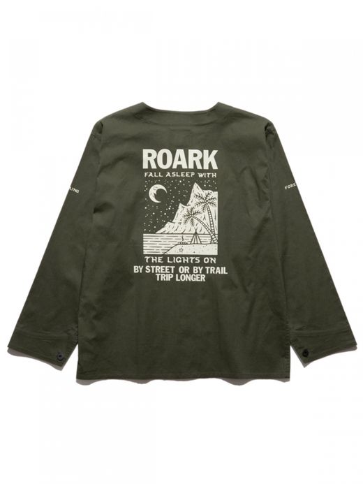 ROARK REVIVAL "NATURAL LIGHT" ENGINEER SHIRTS JACKET / Army