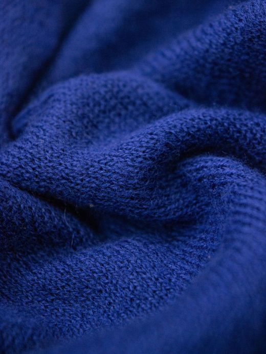 ROTOTO COTTON CASHMERE MUFFLER / Blue